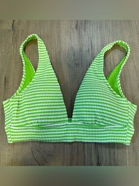 Aerie Triangle Green Bikini Set